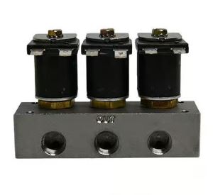 MANIFOLD SS 1/4NPT 24VAC METERED THREE