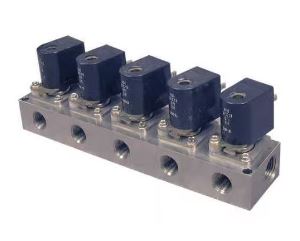 MANIFOLD SS 1/4NPT 24VAC NON METERED FIVE