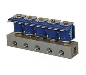 MANIFOLD SS 1/4NPT 120VAC