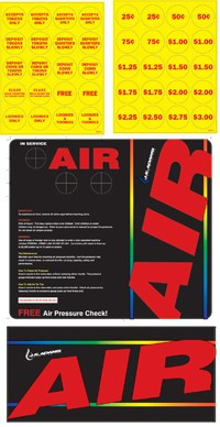 DECAL KIT AIR MACHINES