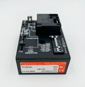 INFITEC TPCR ACCUMULATING TIMER, 30A, 120V INPUT