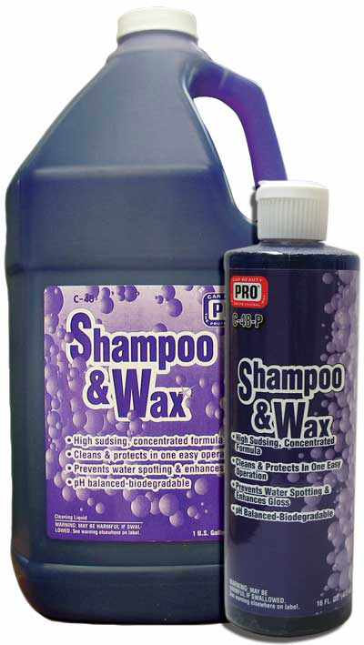 SHAMPOO & WAX (64:1) GAL