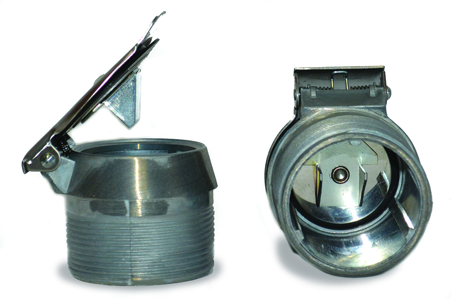 1.5" INLET VALVE W/ CLASP W/ 2" MPT
